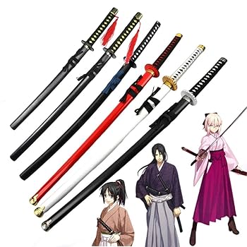 Amazon.co.jp: JIAHUA 薄桜鬼 コスプレ道具 沖田 総司 刀 剣